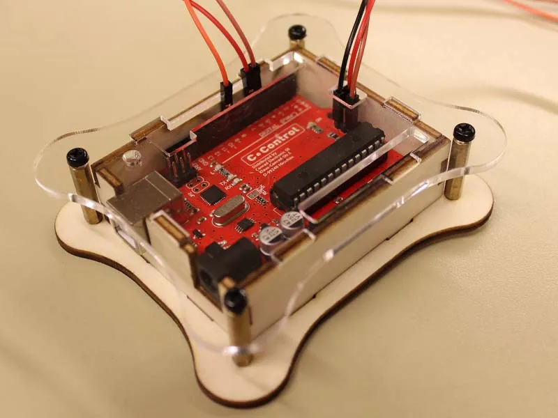 Arduino Project with Laser Drilled Enclosure