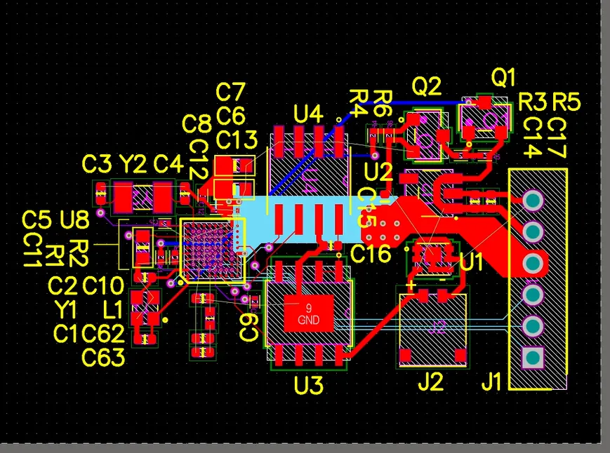 Sensor-Integrated LED PCB Layout