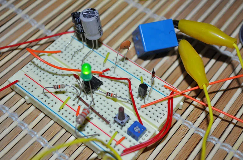 Porch Light Timer Relay Prototype