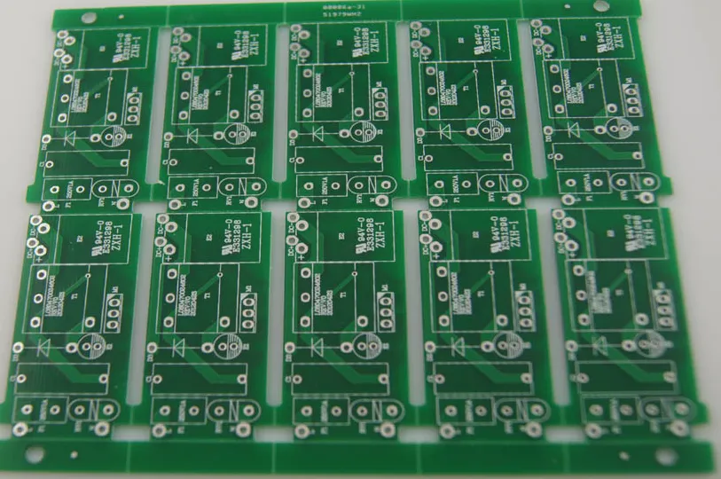 Panelized single-sided PCB layout for cost-efficient manufacturing
