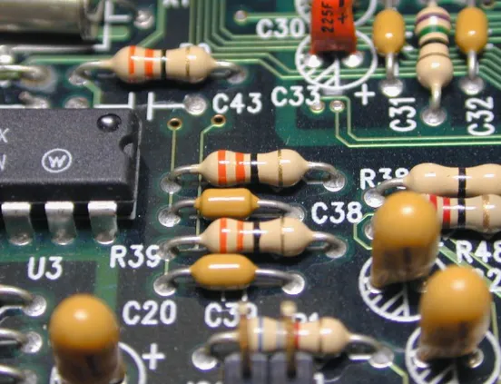 High-density PCB with mixed SMT and through-hole components