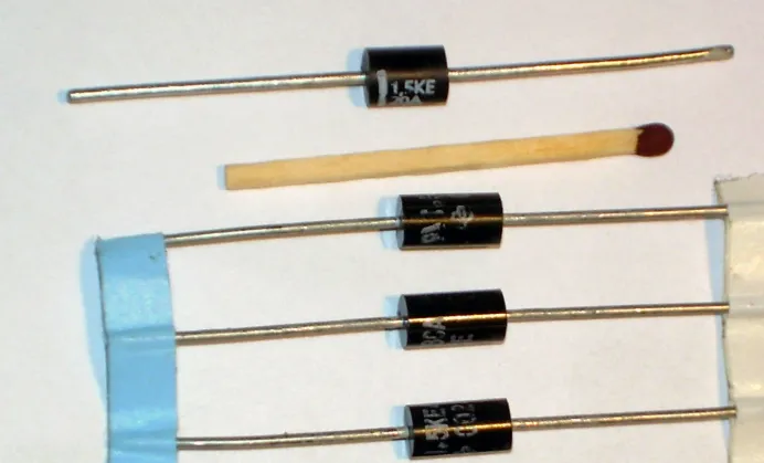 TVS Diodes for Transient Voltage Suppression