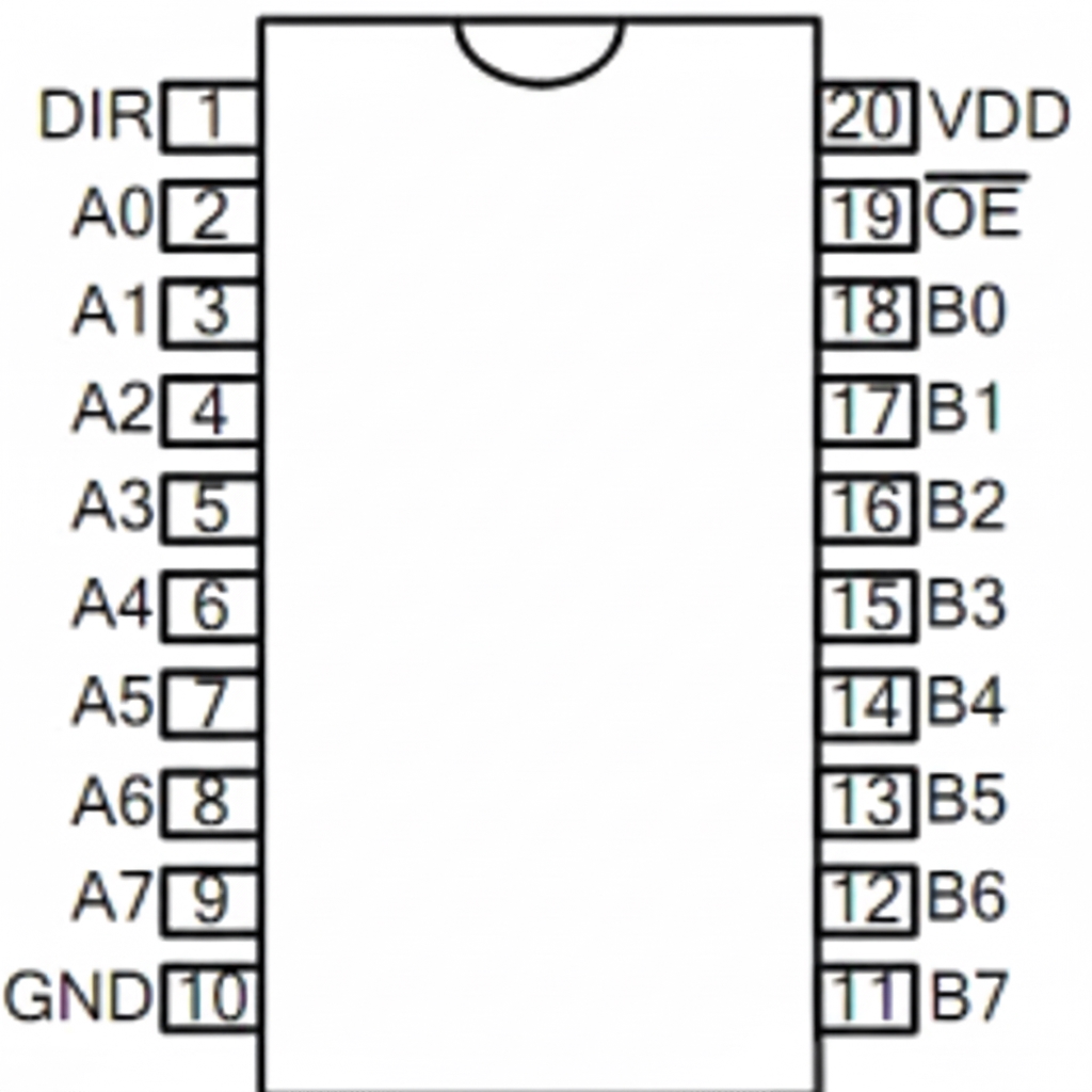 logic level translator ICs 74HC 74HCT