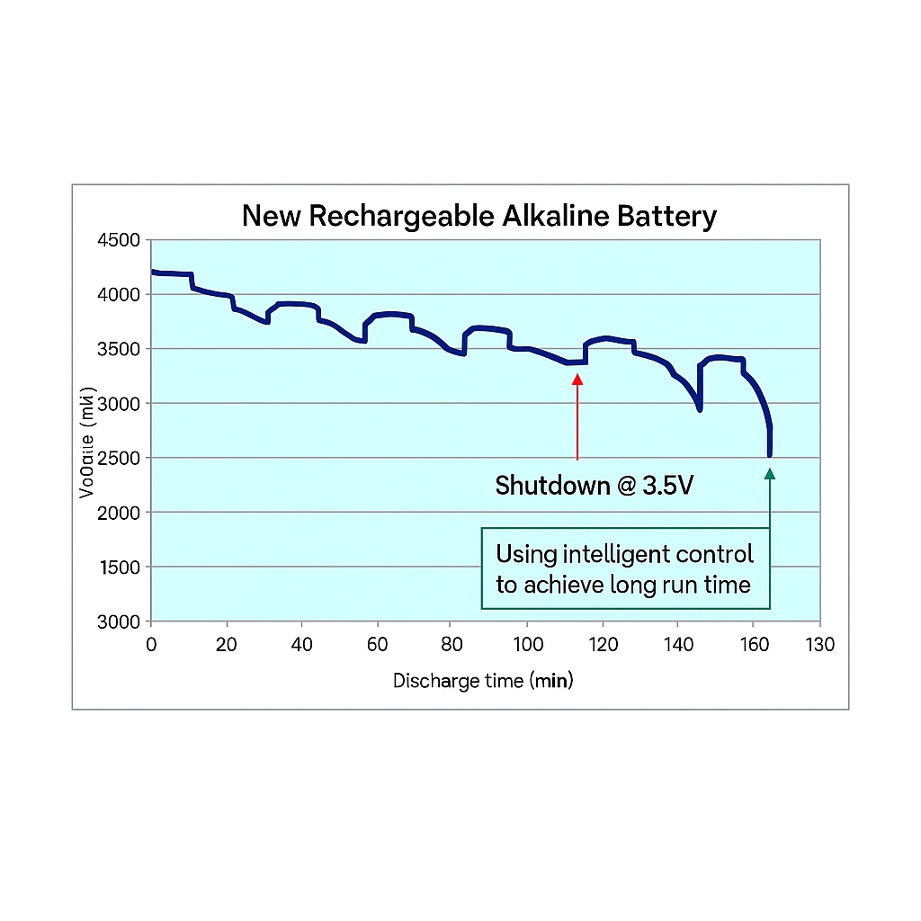 Extended runtime with smart fuel gauge