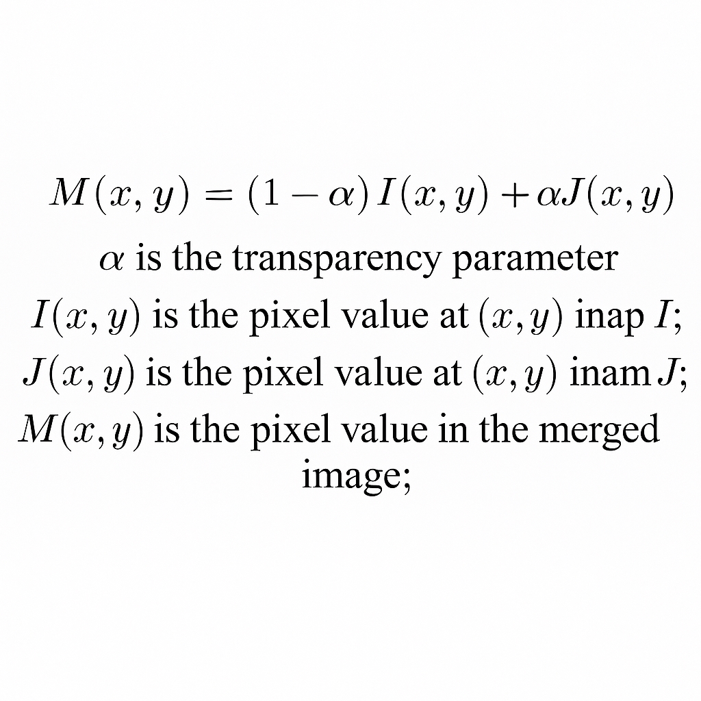 Alpha blending formula
