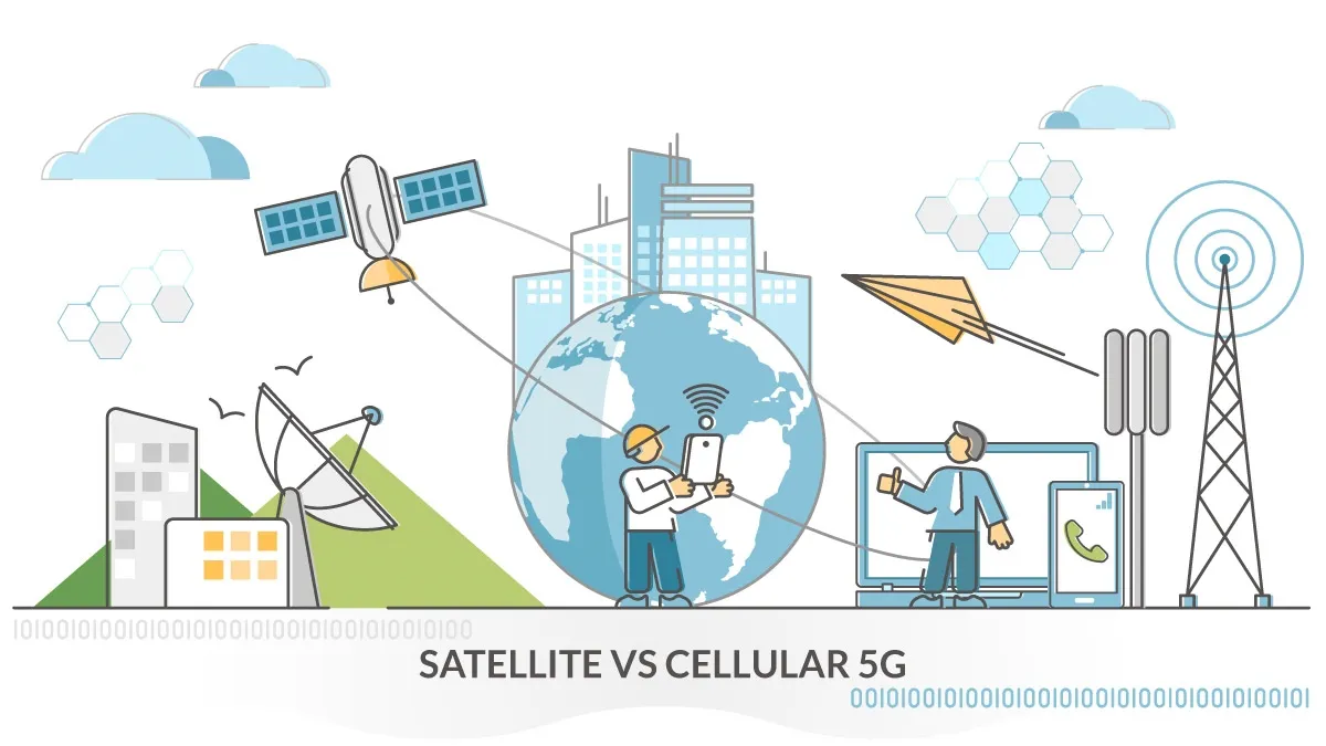 Satellite vs 5G: Differences and HTS Limitations