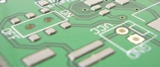 Magnified view of uniform solder paste bricks on PCB pads after stencil printing