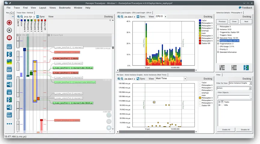 Zephyr Trace: Runtime Tracing and Debugging