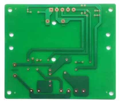 Single-sided PCB calculator design for a simple project