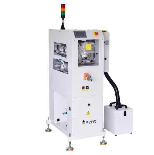 Automated PCB cleaning machine for efficient residue removal.