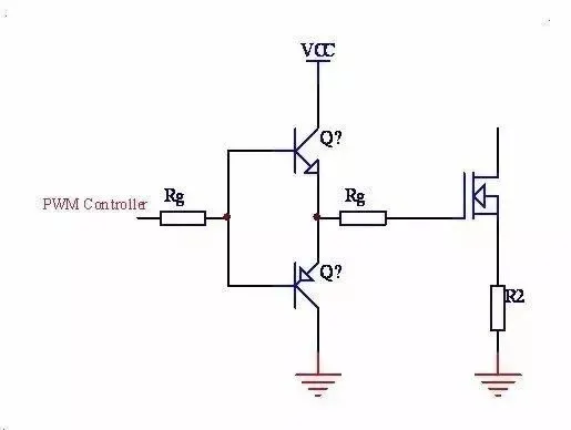 External driver transistors added