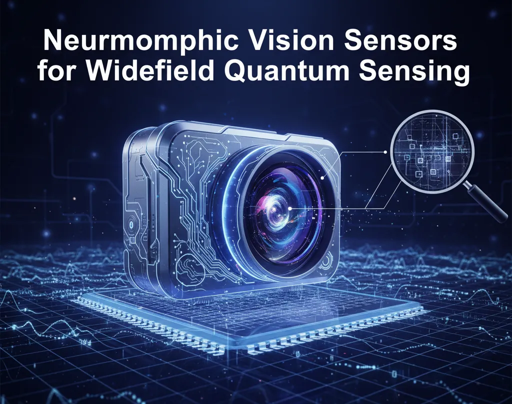 Neuromorphic Vision Sensors for Widefield Quantum Sensing