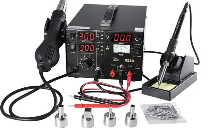 Essential hand soldering tools for electronics assembly