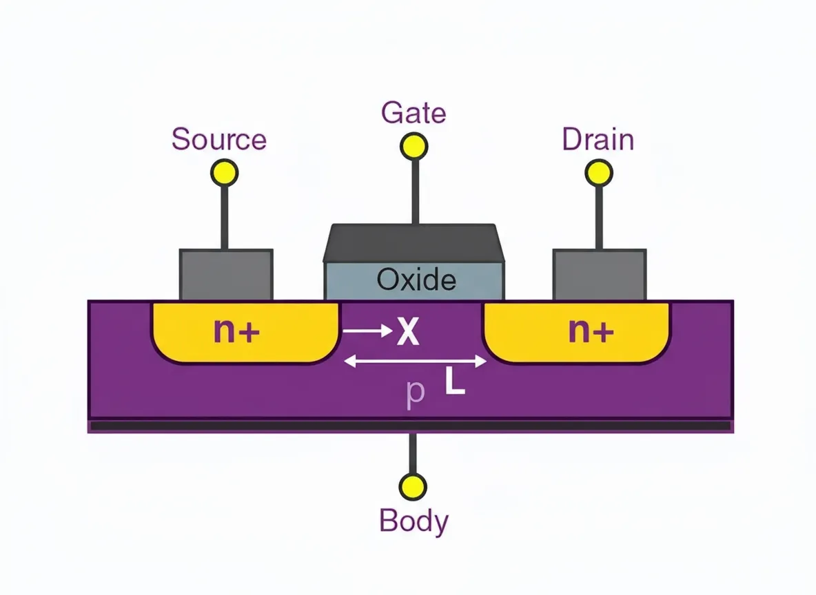 Bipolar transistor diagram