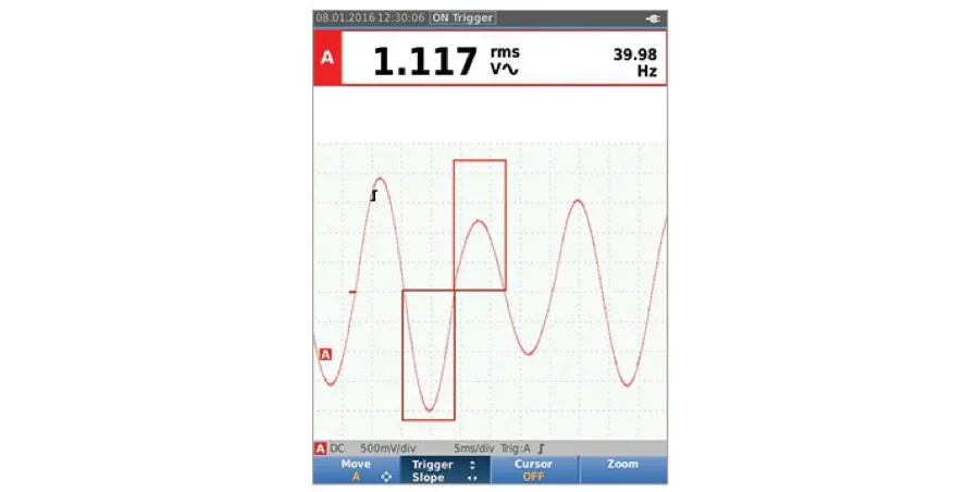 "Analyzing signal integrity on a DIY router PCB using an oscilloscope."