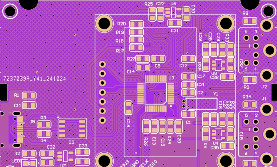 Thermal management in compact PCB layout for IoT devices