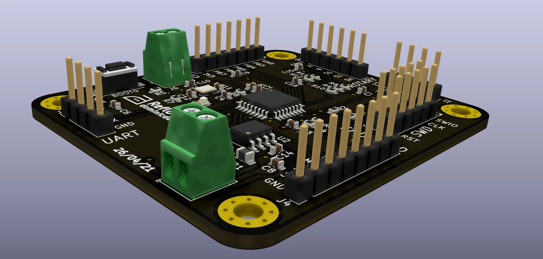 Assigning 3D models to components in PCB design software
