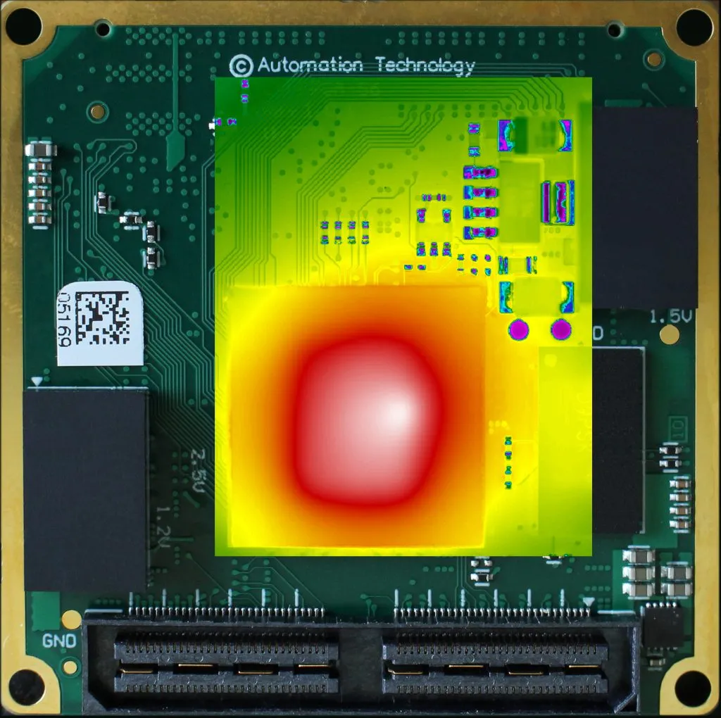 IR Sensor Setup for PCB Inspection