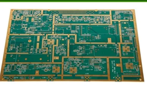 High-frequency 14-layer PCB used in radar system
