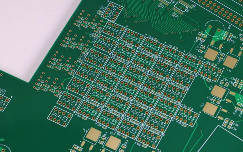 Laser-drilled microvias on a flexible PCB for high-density design
