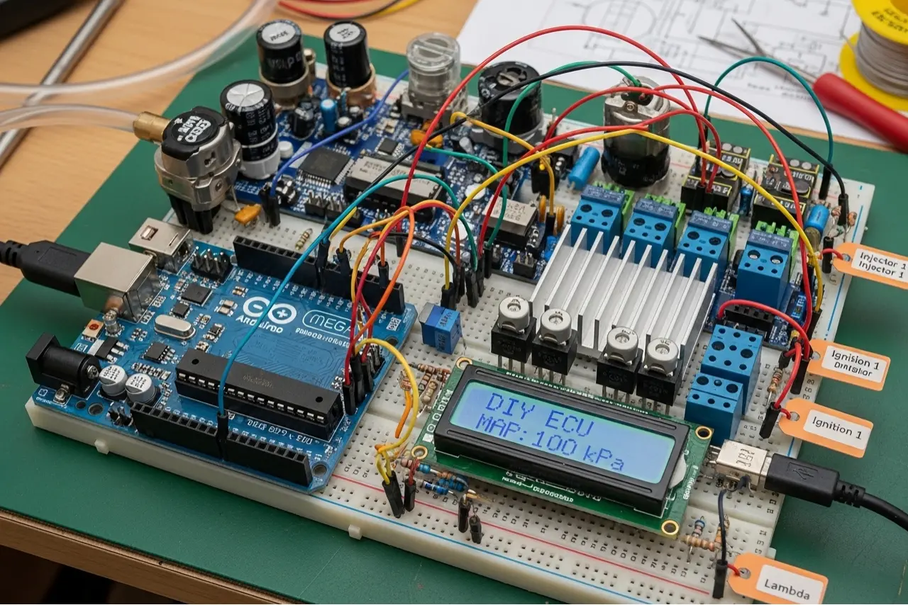 DIY Engine Control Unit PCB: A Hobbyist's Guide to Building Your Own