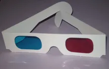 Anaglyph red-blue 3D glasses