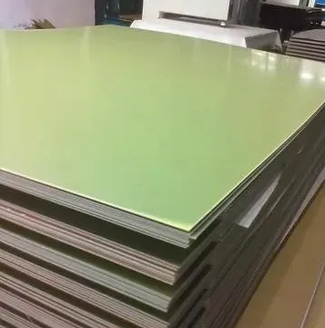 High-pressure press laminating multiple PCB panels with FR-4 prepregs