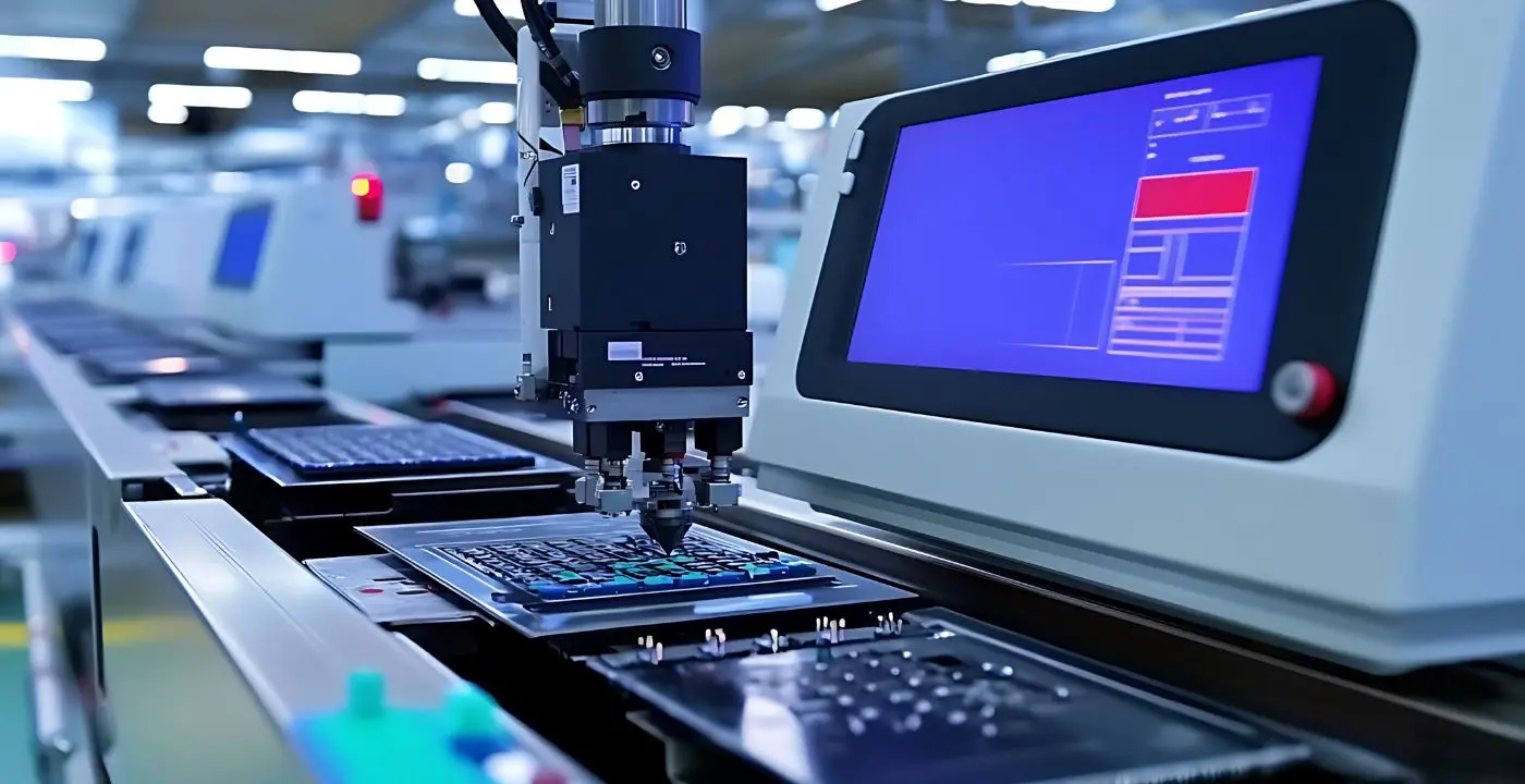 Automated optical inspection machine ensuring quality in medical PCB assembly