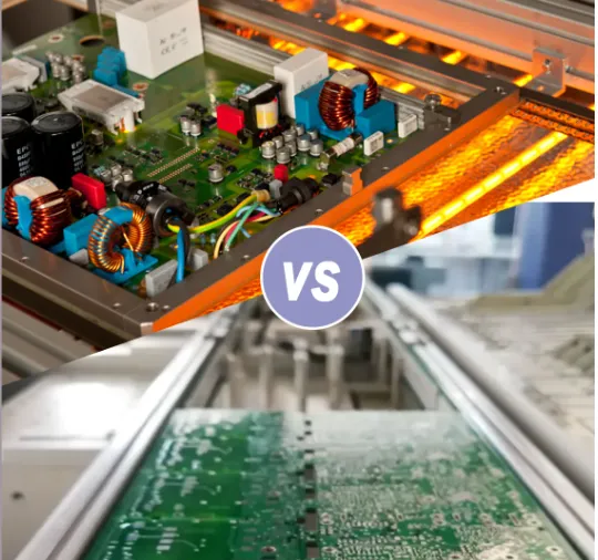 Selective soldering vs wave soldering equipment comparison