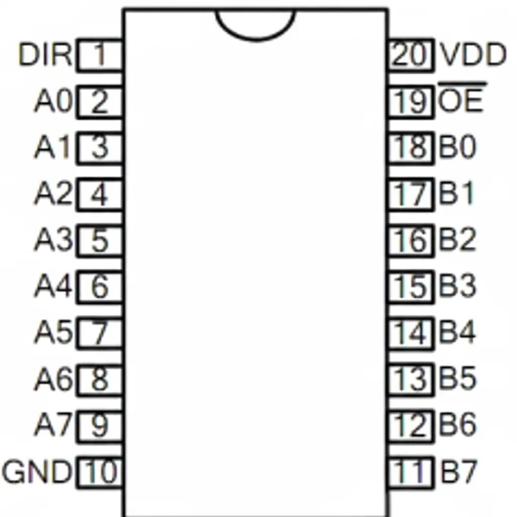 logic level translator ICs 74HC 74HCT