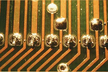 Solder balling defect on a PCB