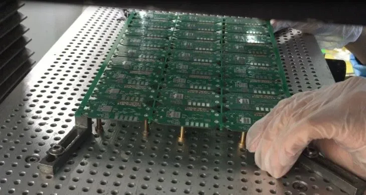 PCB Assembly Line Stencil Printing Station