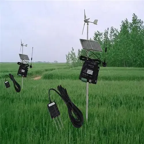 DIY soil moisture sensor in soil for agricultural monitoring