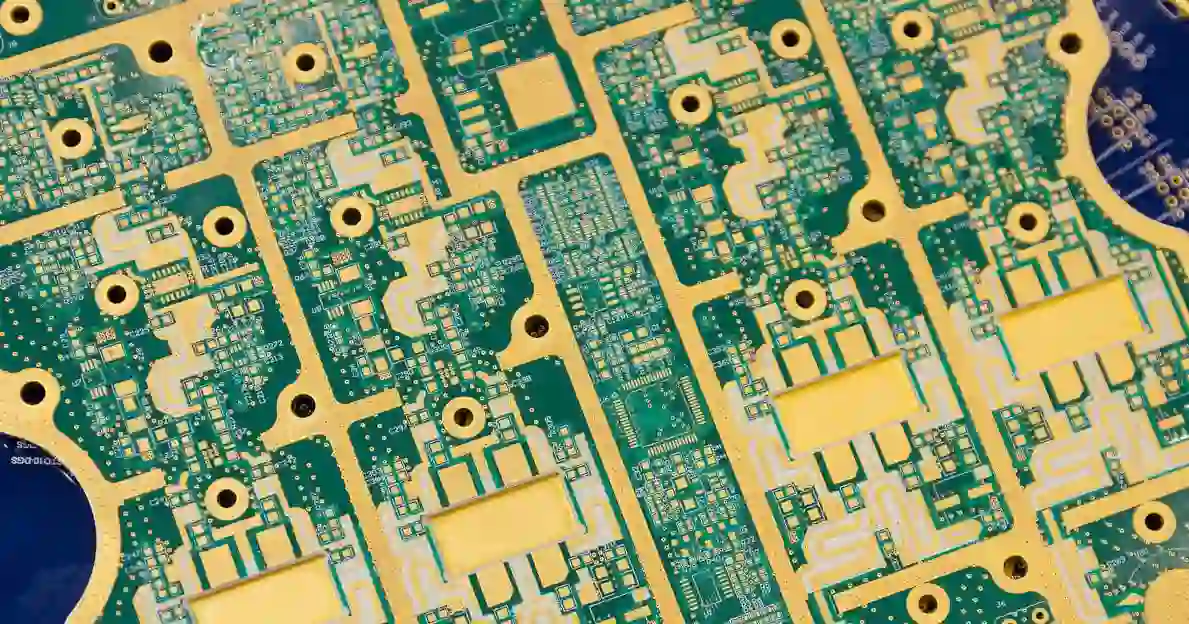 Finished PCB with ENEPIG or ENIG surface finish in a real-world application."