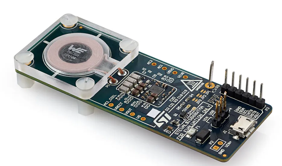 STDES-WBC86TX transmitter board based on STWBC86
