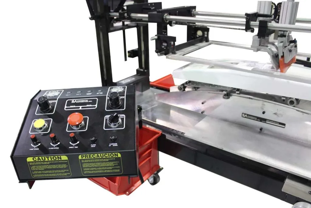3D silkscreen setup printing on a curved electronic device
