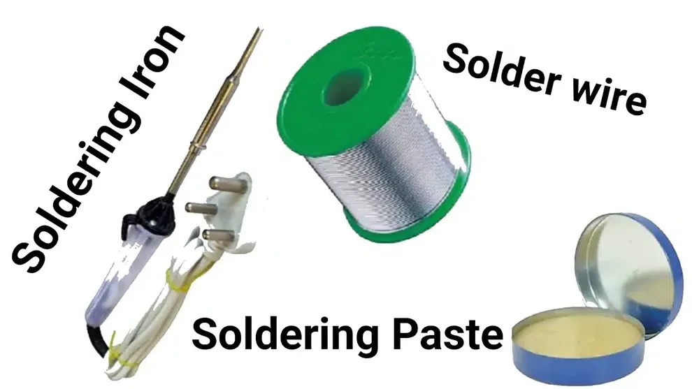 Solder paste and solder wire comparison for electronics soldering.