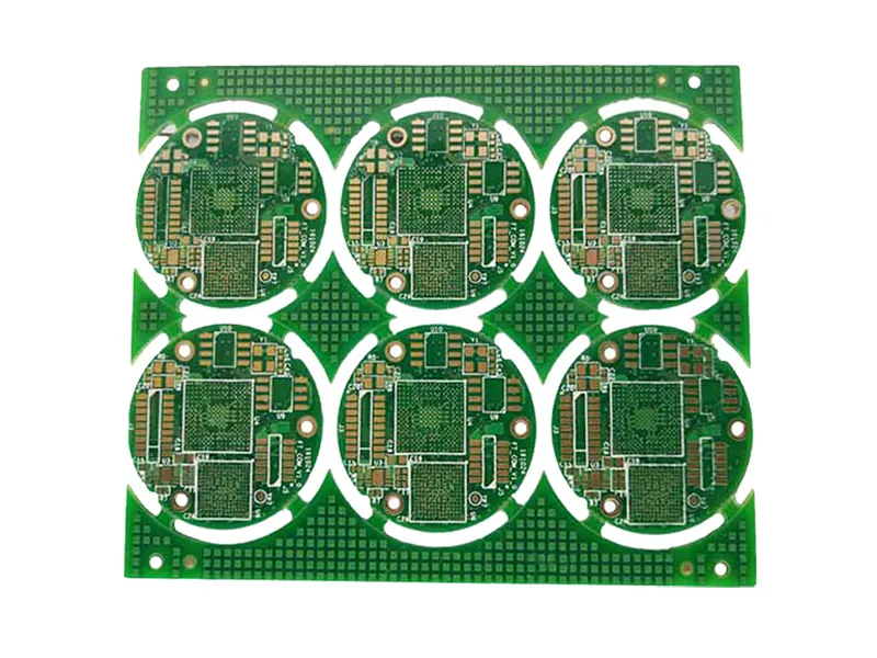 Irregular PCB Panel with Tab Routing