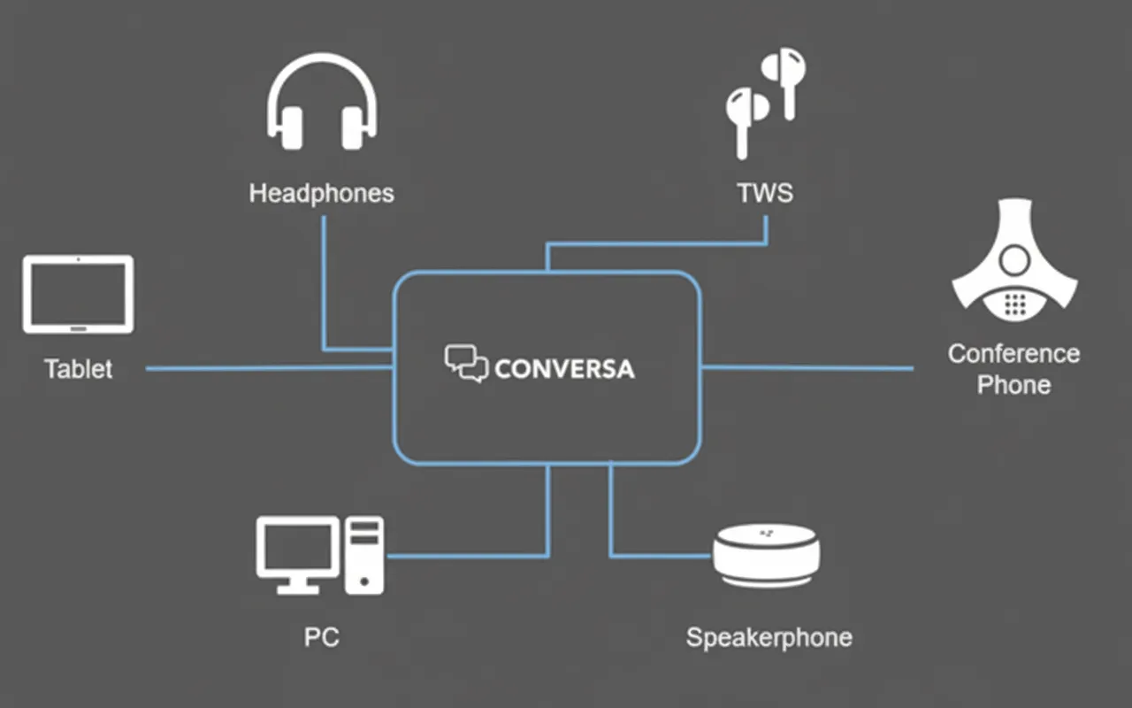 Conversa block diagram