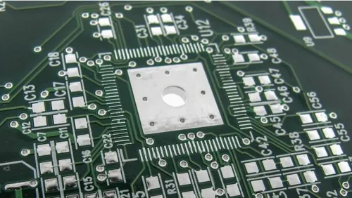 Cleaned PCB after HASL process showing spotless surface finish.