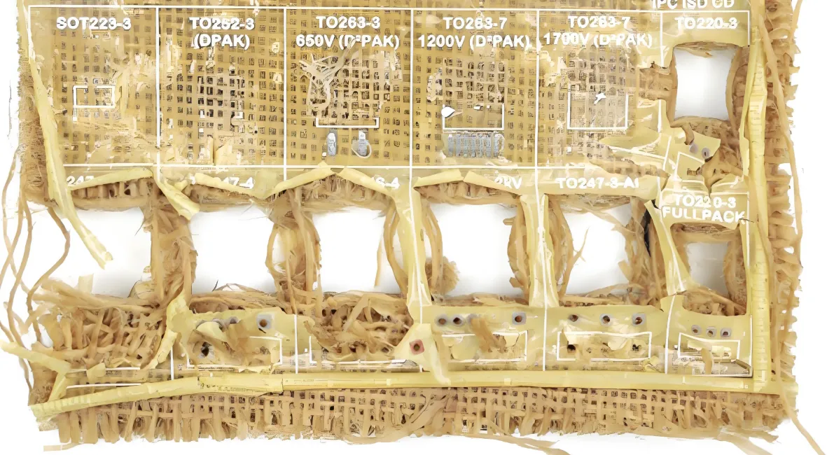 Biodegradable PCB made from sustainable materials for smart home devices