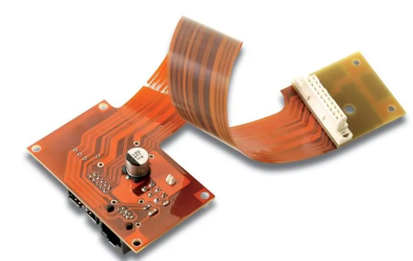 Flexible PCB bending for compact electronics design