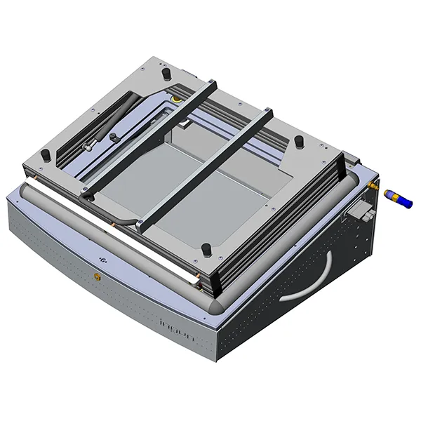Pneumatic ICT fixture using compressed air for PCB testing