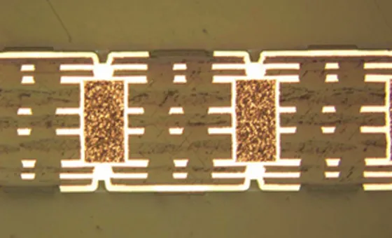 Microvia Cross-Section Diagram