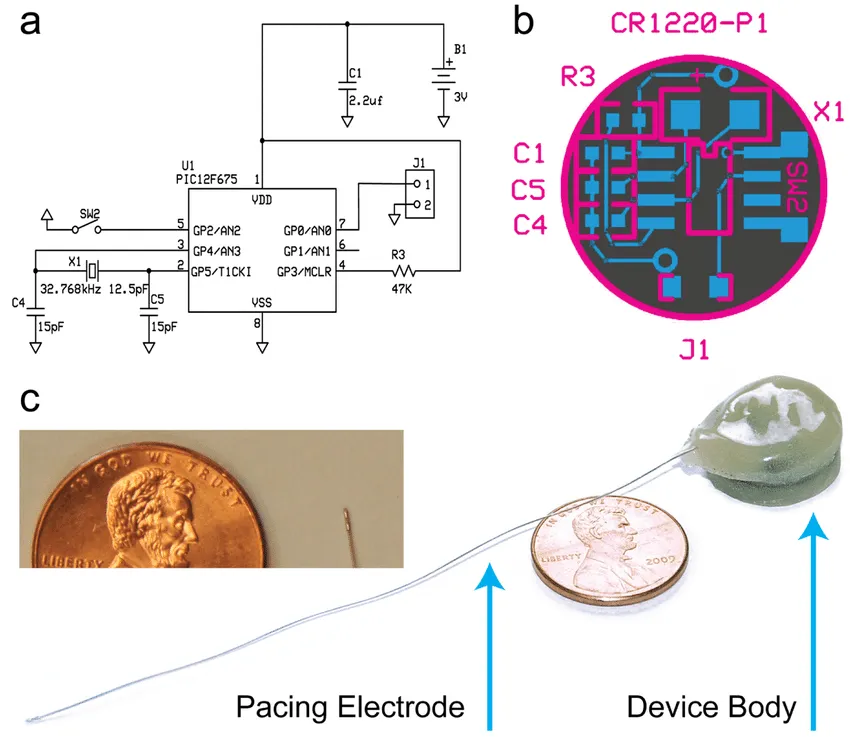 pacemaker PCB layout