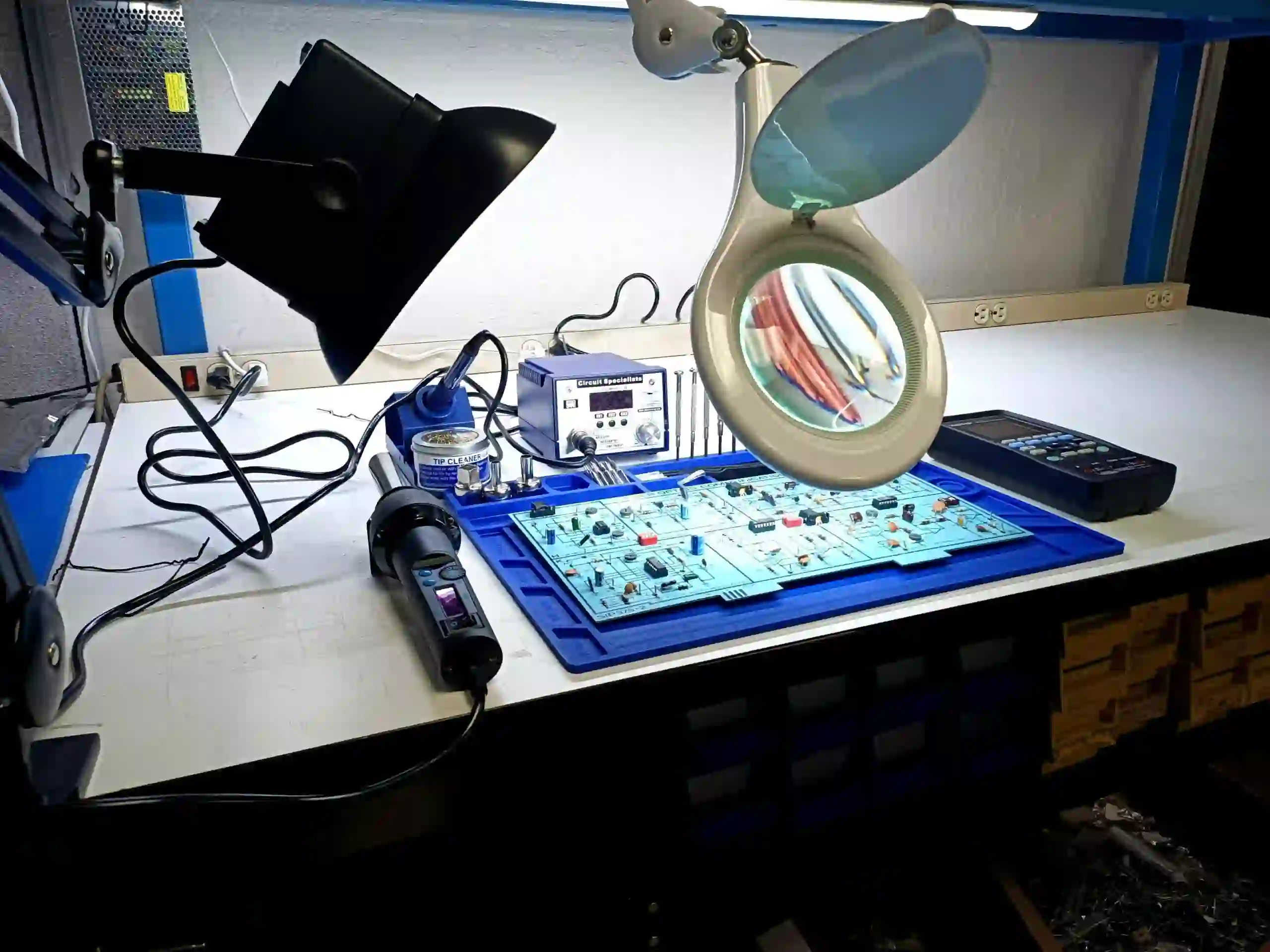 SMD Soldering Workstation Setup