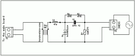 dsPIC33F HV adapter schematic