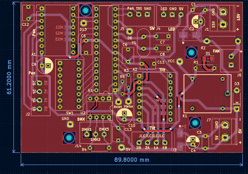 Custom PCB Design for Arduino ATM Interface