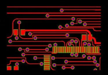 PCB design software highlighting via filling specifications.
