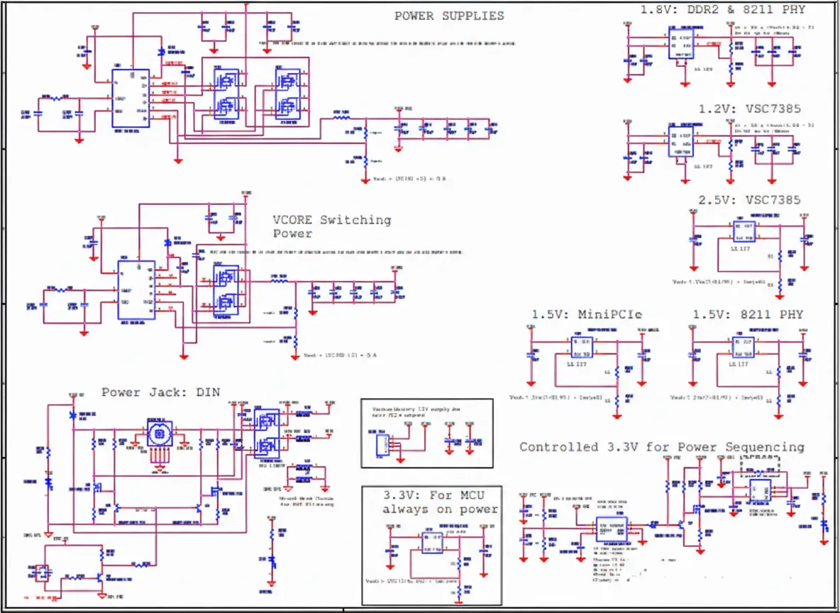 MPC8308-RDB schematic page 10